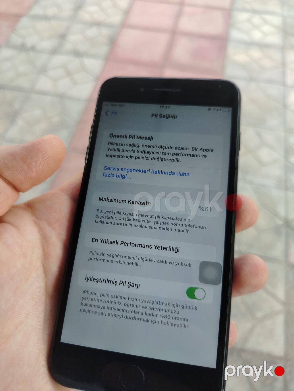IPhone 7 Plus, Qara, Barmaq izi — Apple iPhone, Mingəçevir (5)