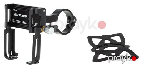 Velosiped üçün telefon tutacağı GUB P-10, qara — Bakı
