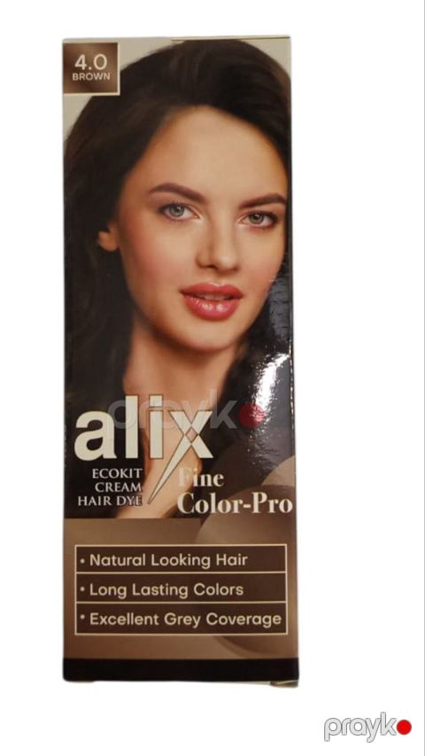 Saç boyası Alix Krem 4.0 Qəhvəyi 60 ml - BNE-638 — Bakı