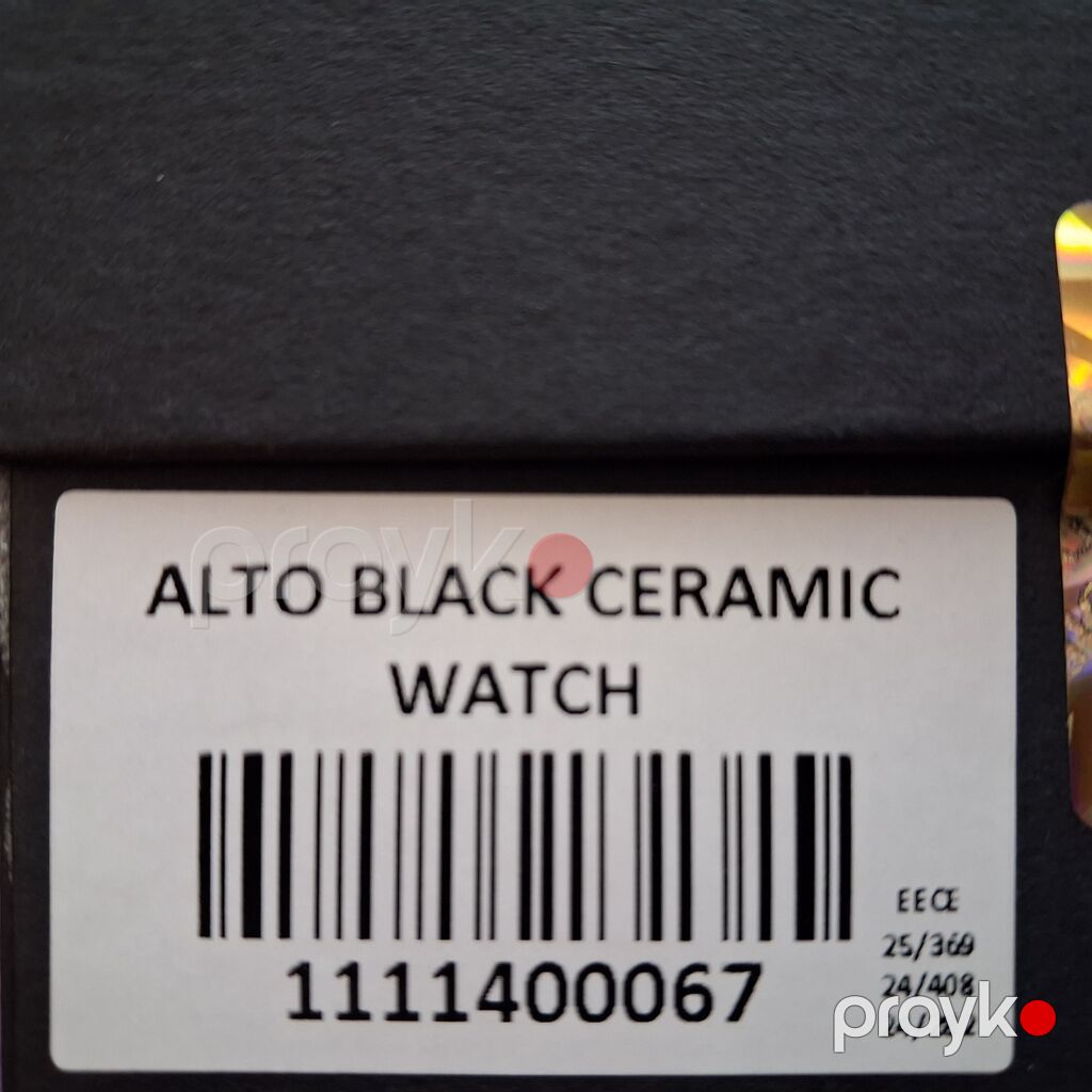 Bernhard H. Mayer “Alto Black Ceramic” kişi qol saatı - Brend — Qol saatları, Bakı (5)