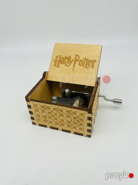 Müsiqili mücrü GRD00002 Harry Potter, taxta, bej — Bakı