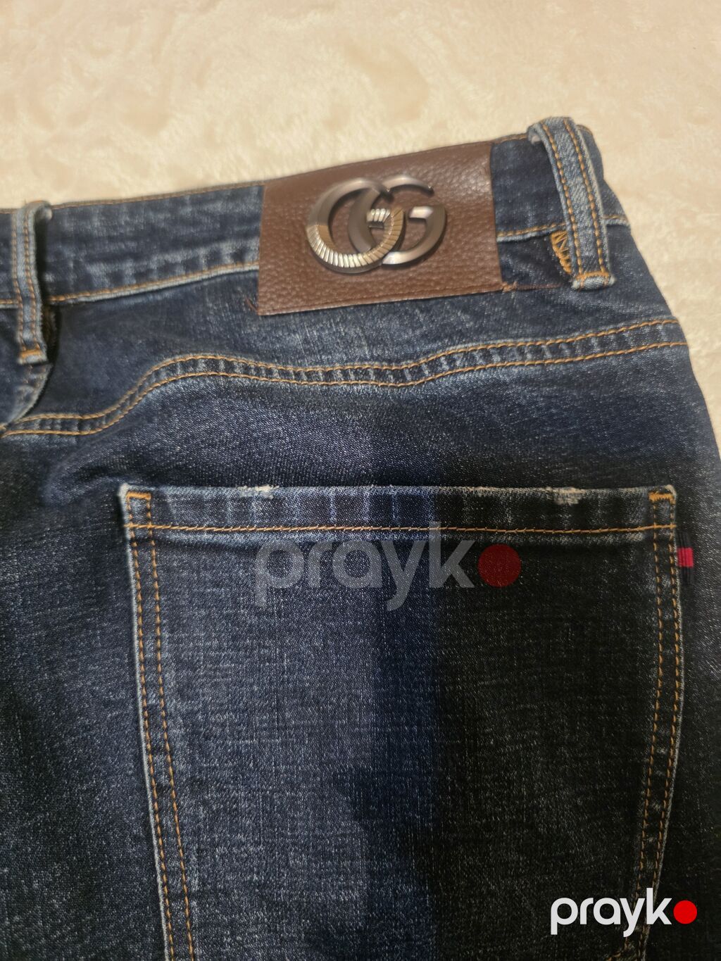 Cins şalvar, Gucci, L — Jins, Bakı (2)