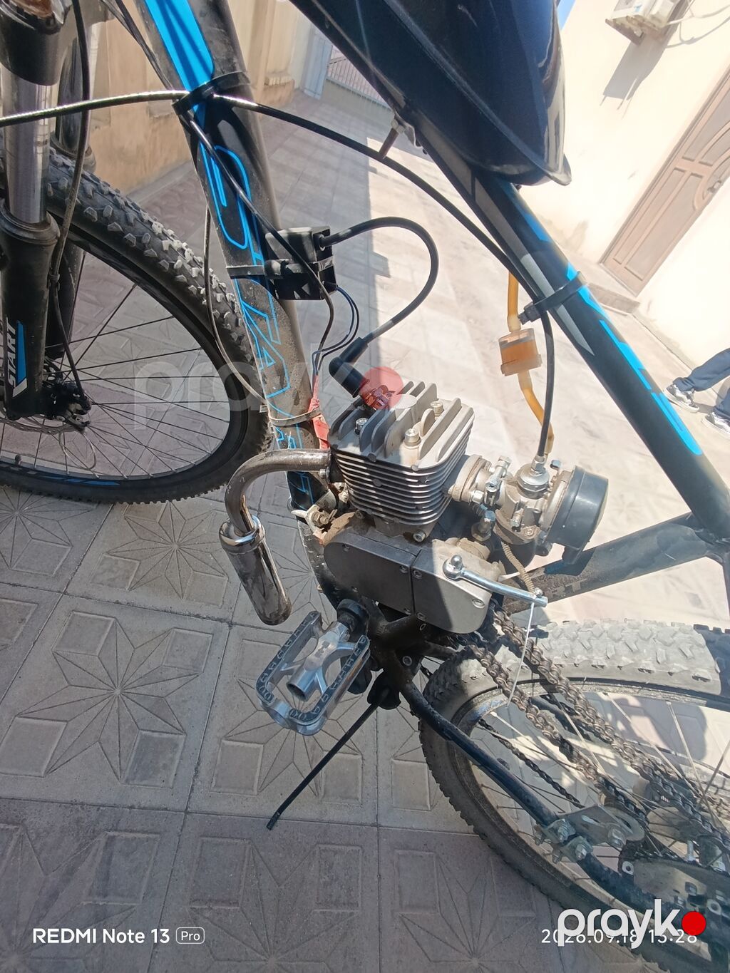 Mator teze alinib 10 gundu qoyulub ustune 60CC du mator hec bir — Mopedlər və skuterlər, Masazır (3)