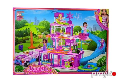 Konstruktor Baby Girl MSL22558882555, 6+ yaş, 1063 parça — Bakı