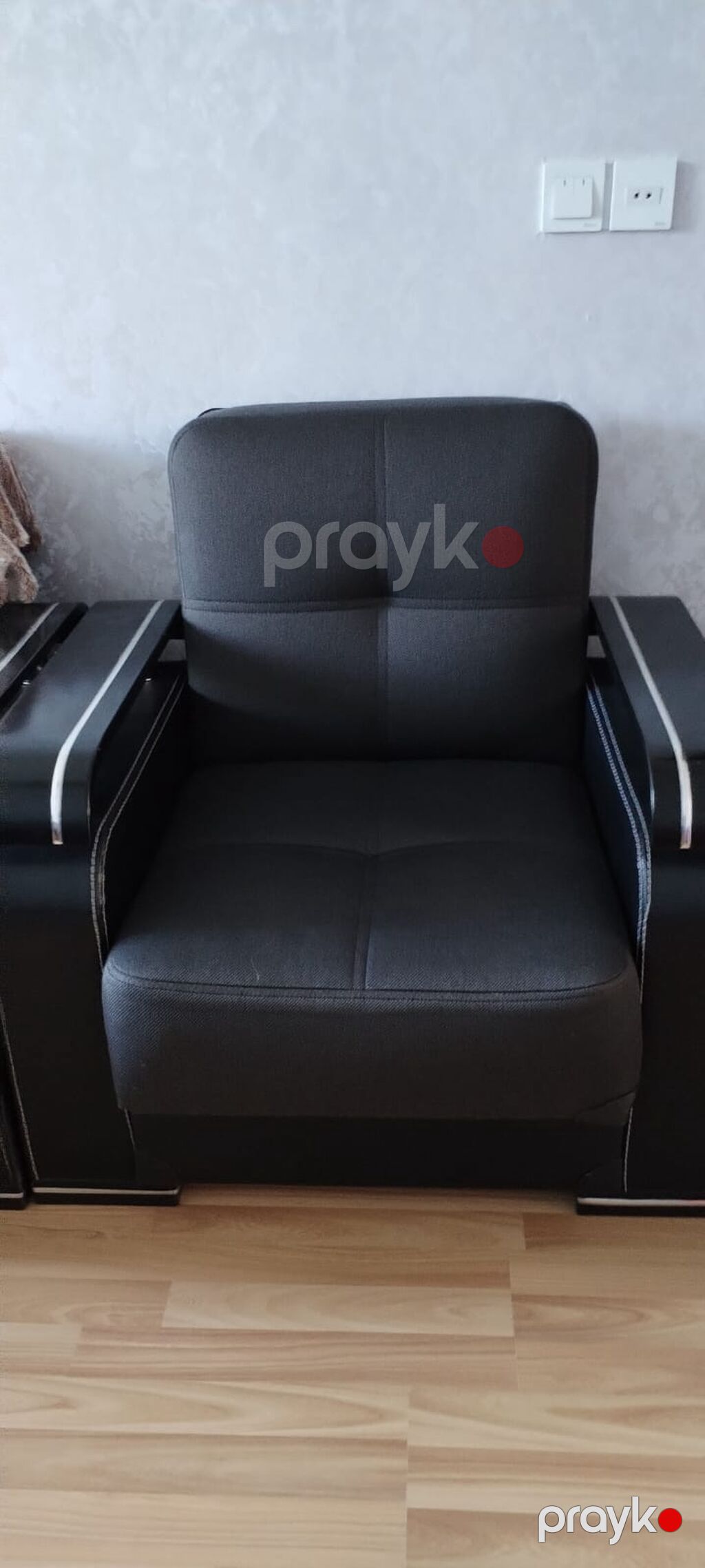 Qonaq otağı üçün yumşaq mebel dəsti bir divan iki kreslo idiyal — Yumşaq mobilya dəstləri, Sumqayıt (3)