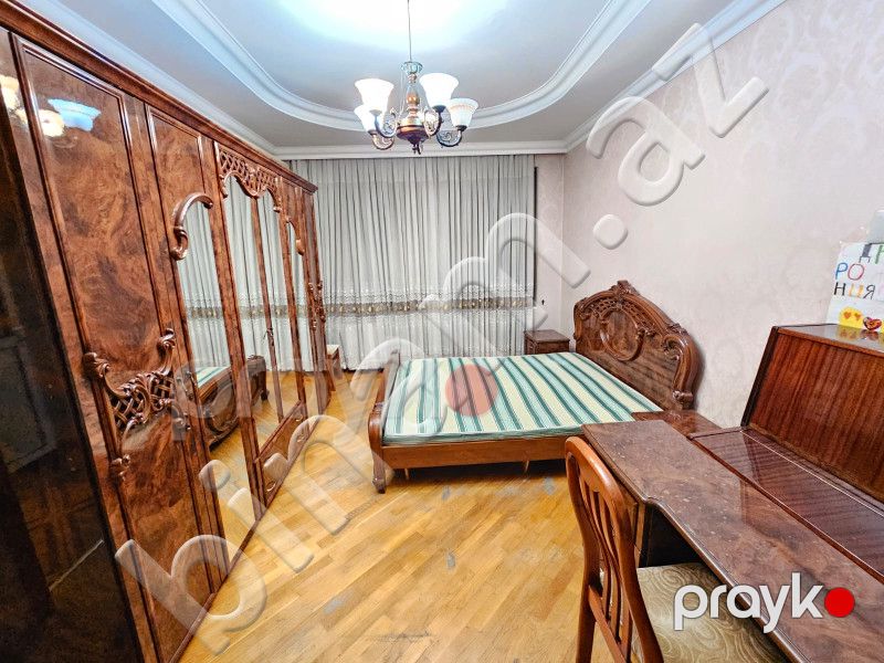 3 otaqlı Köhnə tikili, Kirayə (aylıq), Bakı, Yasamal, Elmlər Akademiyası — Mənzil, Bakı (4)