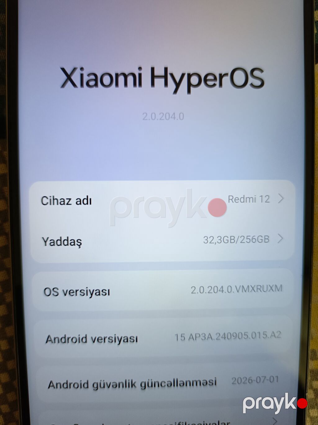 Redmi 12, 256 GB, rəng - Ağ, Sensor — Xiaomi, Bakı (5)