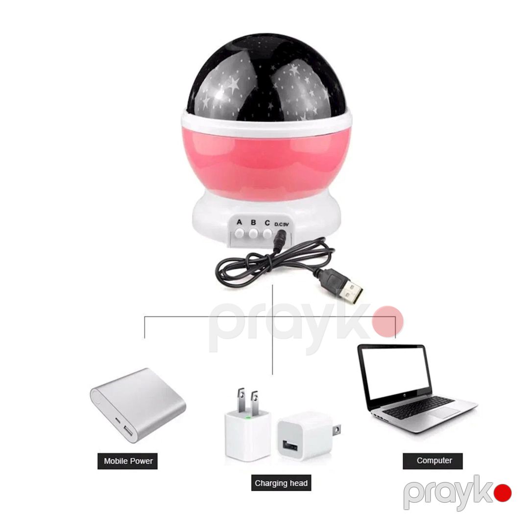 Gecə proyektoru Star Master Dream Pink — Mallar, Bakı (2)