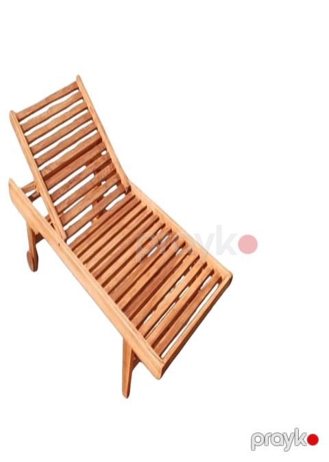 Şezlonq WoodMag, taxta, qəhvəyi, 200x90x47 sm — Bakı