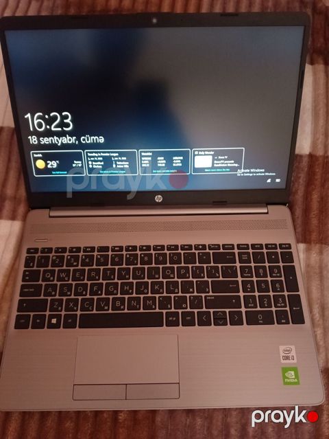 HP 250 G8 noutbuk - Ekran: 15.6" (şəkillərdə tam ölçülü HP çərçivə) — Ucar