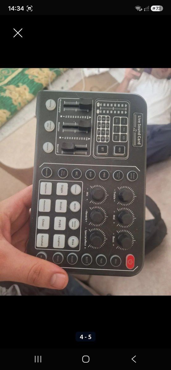 Yanmai Q10/Q10-B Professional Streaming Microphone Kit — Səs texnikası, Bakı (3)