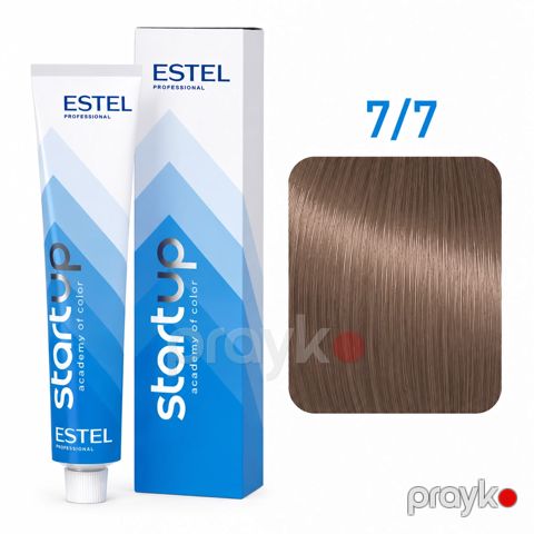Krem-boya saçlar üçün Estel StartUp, 7/7, 60 ml — Bakı