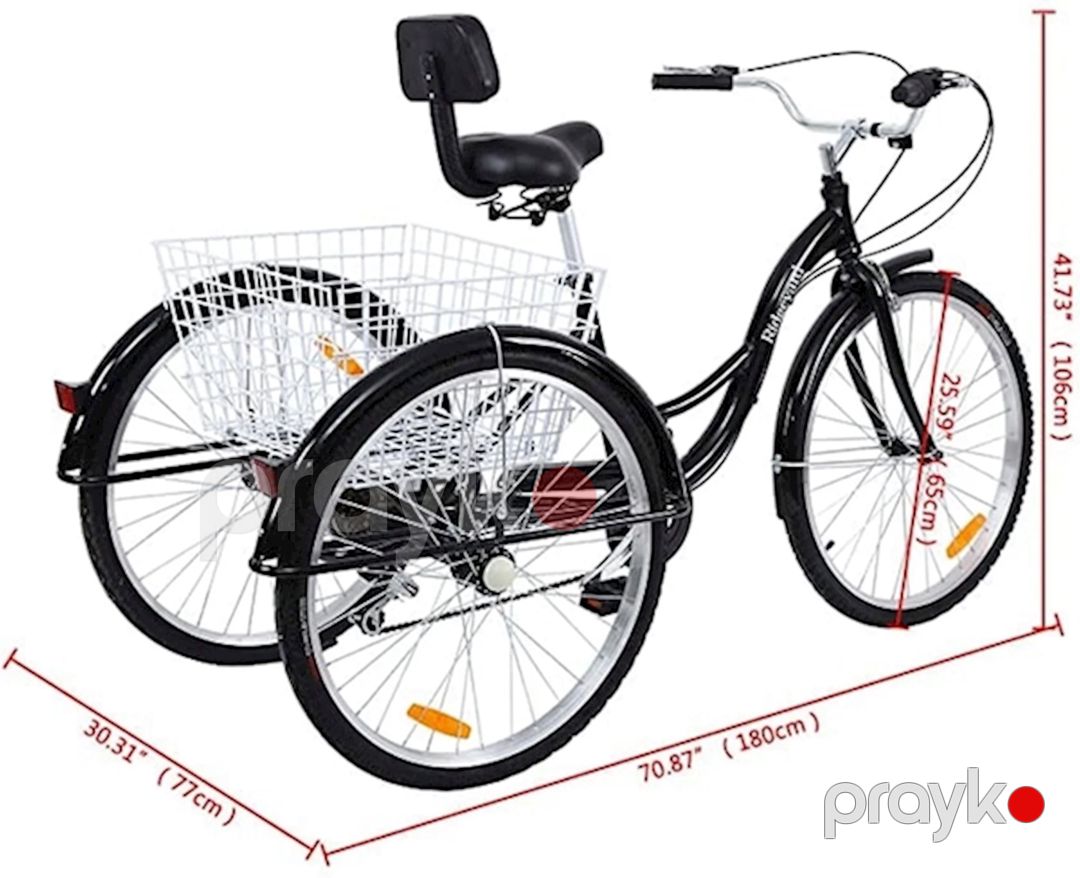 Velosiped Ridgeyard VLX3 (qara) — Velosipedlər, Bakı (2)