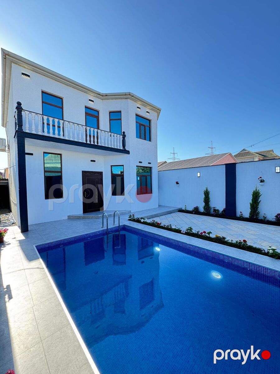 Satılır 4 otaqlı həyət evi/bağ evi 180 m² — Ev, villa, Bakı (2)