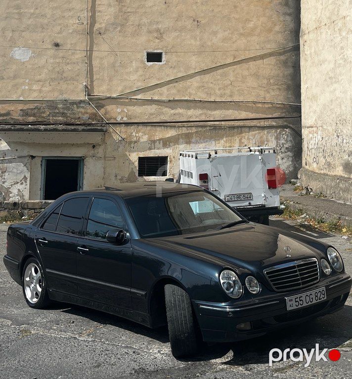 Mercedes E 320 4MATIC, 3.2 L, 2000 il, 242 000 km — Avtomobillər, Şəki (2)