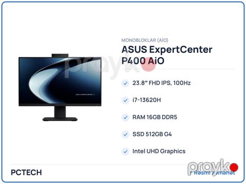ASUS ExpertCenter P400 AiO P440VAK-BPC1520 (90PT03X5-M017U0) — Bakı
