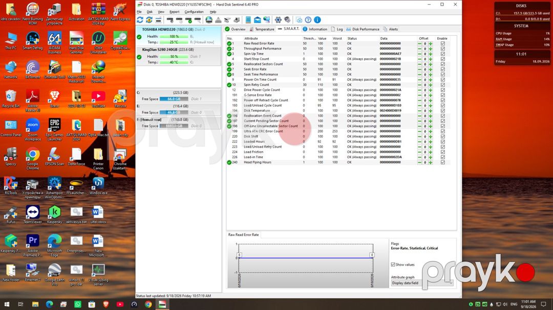 Toshiba HDD 2 TB — Kompüterlər və noutbuklar, Bakı (3)