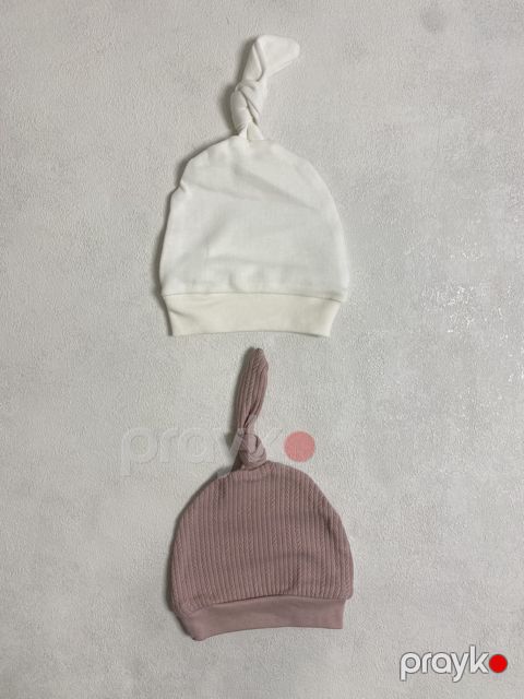 Papaq No brand, Çəhrayı, Pambıq, 0-6 ay — Bakı
