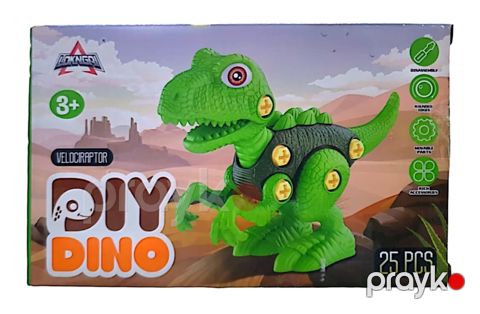 Konstruktor Diy Dino L2025035A-4, 3 yaş, 25 hissə — Bakı