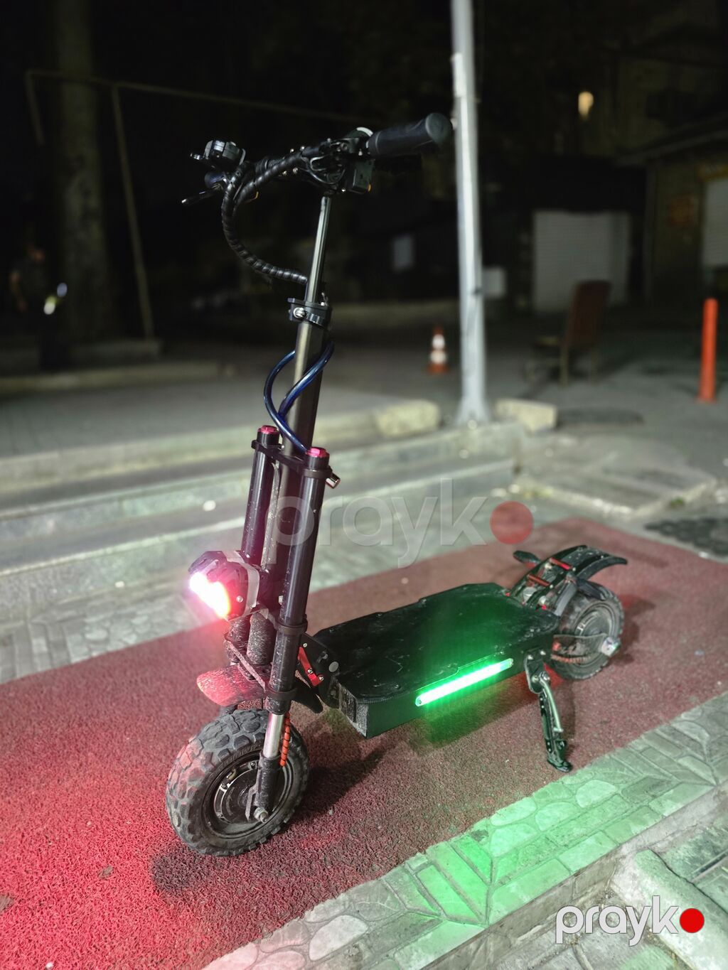 Elektrik skuter – güclü ofroud tipli Bouyeda sk11 - İkiqat ön — Skuterlər, Bakı (5)