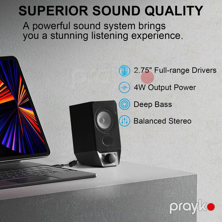 Bluetooth dinamiklər "Edifier R19BT 2.0 PC" — Səs texnikası, Bakı (9)