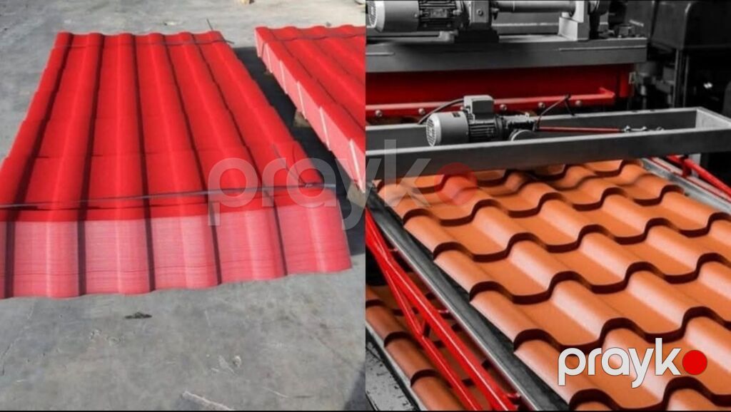 Metal kirəmit və profnastil istehsalı və satışı - Məhsullar: metal — Dam örtükləri, Bakı (3)