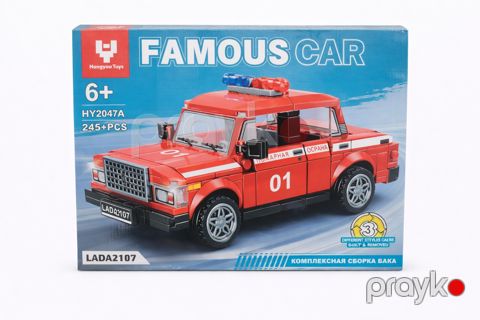 Konstruktor Famous Car HY2047A, pult ilə, 245+ detal — Bakı