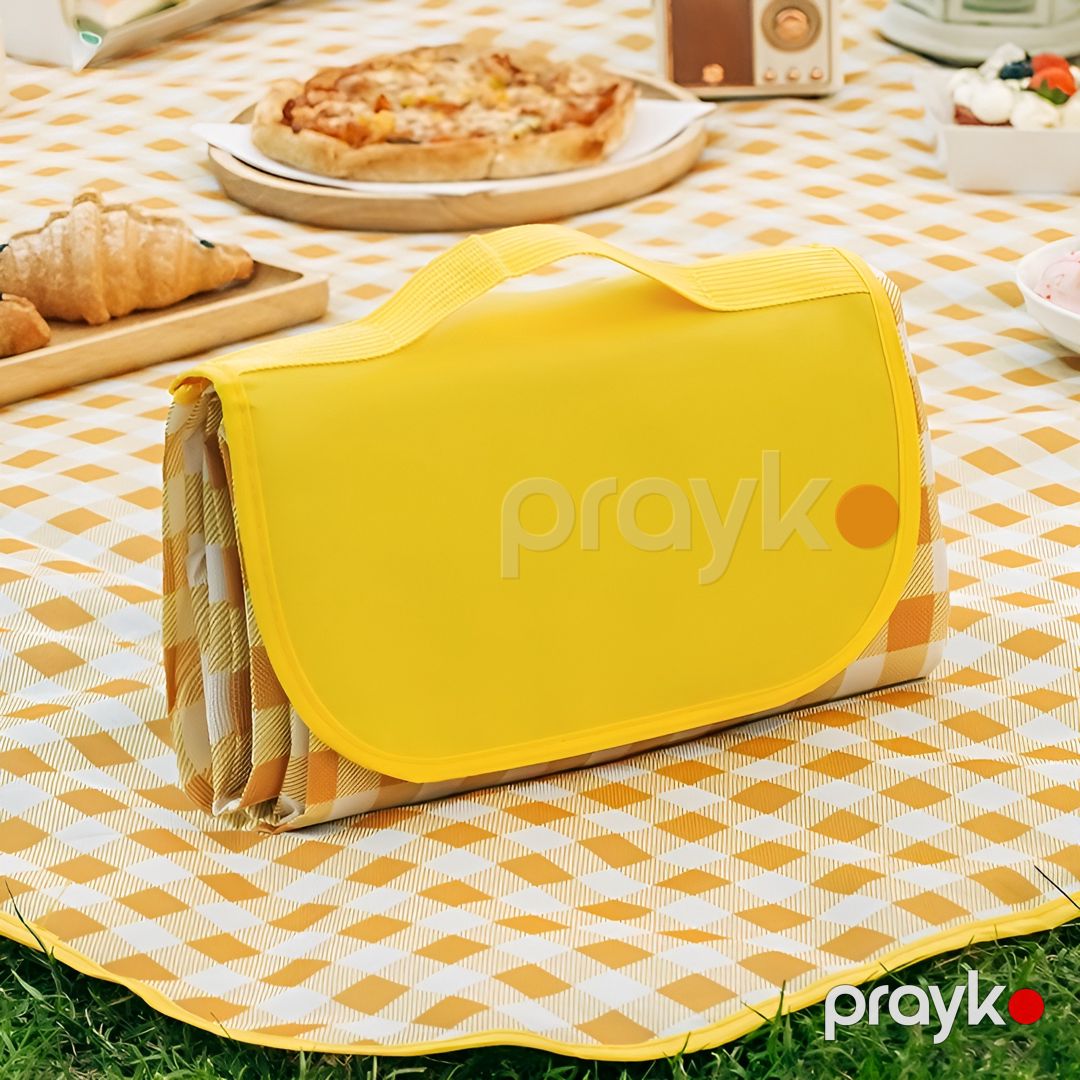 Piknik üçün xalça No brand, 200x300 sm, Parça, Sarı — Mallar, Bakı (2)
