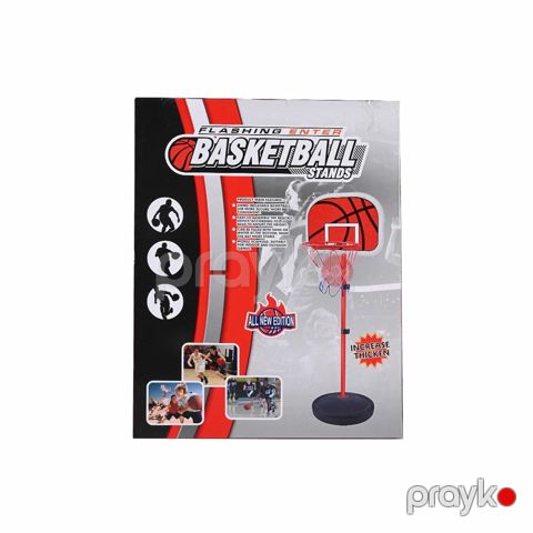 Uşaq basketbol standı 6191 Qırmızı/Qara — Bakı