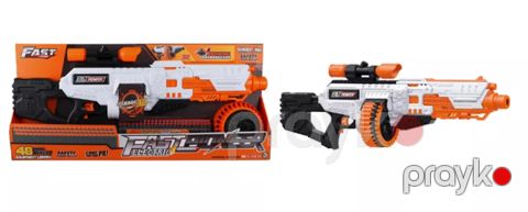 Oyuncaq silah Fast Pioneer GA37105, elektrikli, yumuşaq gülləli, ağ, 8+ yaş - İntex Azərbaycan 2025-489 — Bakı