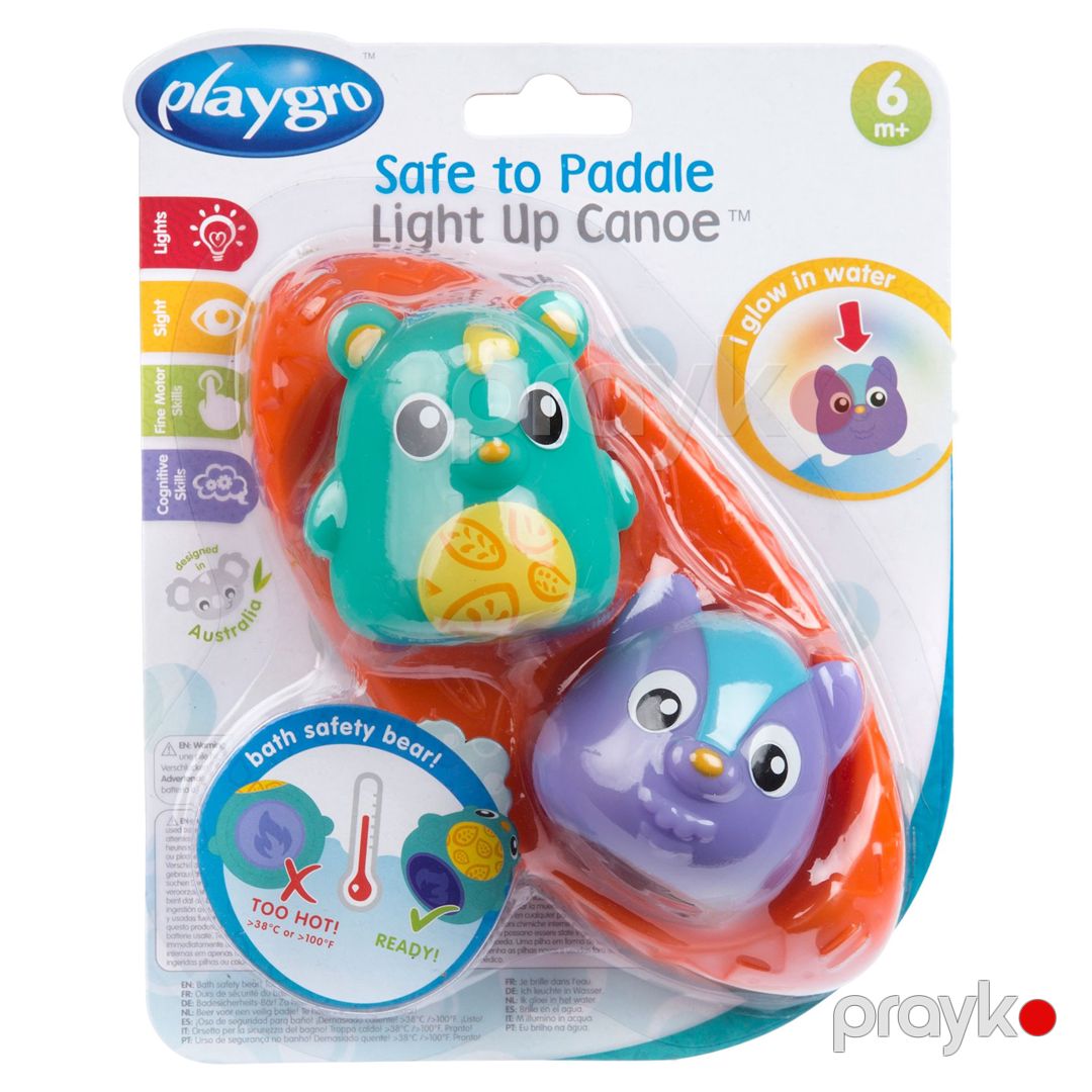 Hamam oyuncağı Playgro Safe To Paddle Light Up Canoe, rəngbərəng — Mallar, Bakı (2)