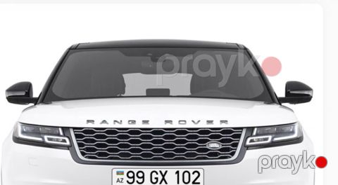 Avtomobil qeydiyyat nişanı - 99-GX-102 — Bakı