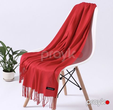 Qadınlar üçün şərf MicsSt/00196, qırmızı — Bakı