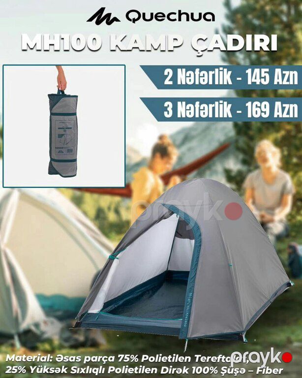 Kempinq çadırları — Camping, ovçuluq və balıqçılıq, Bakı (2)