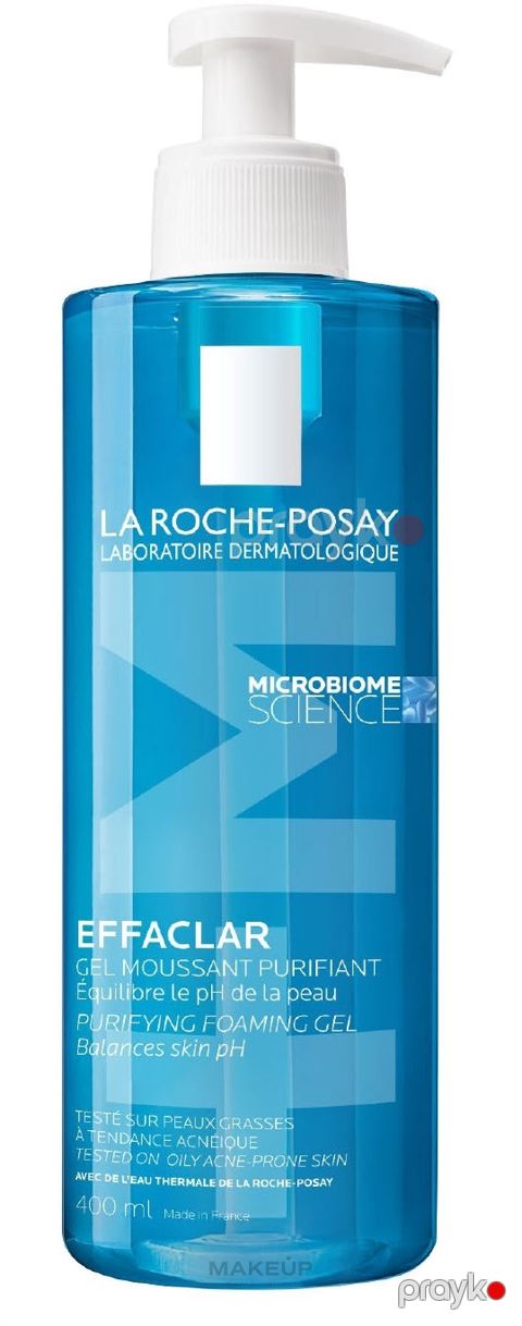 Üz yuma geli La Roche Posay Effaclar Mircobiome Science 400 ml No Brand — Bakı