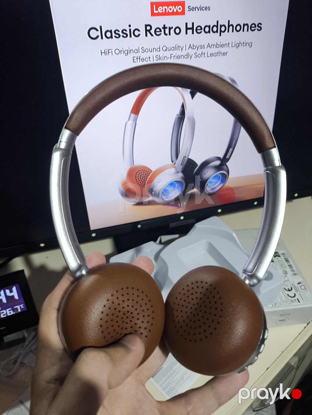 Yeni Simsiz (Bluetooth) Qulaqcıqlar, Lenovo, rəng - Gümüşü — Qulaqcıqlar, Bakı (2)