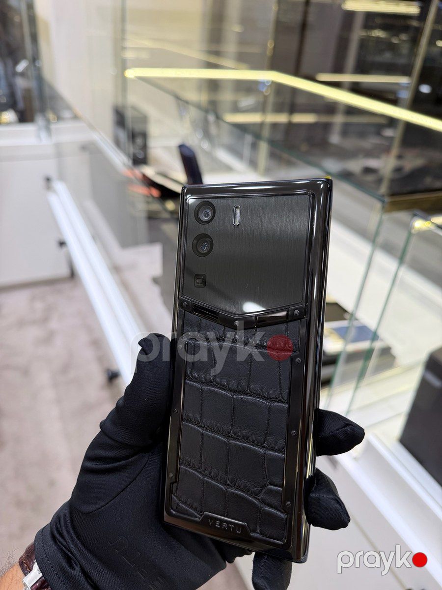 Vertu Metavertu 1 Curve Alligator Skin Black 512GB/12GB — Smartfonlar, Bakı (7)