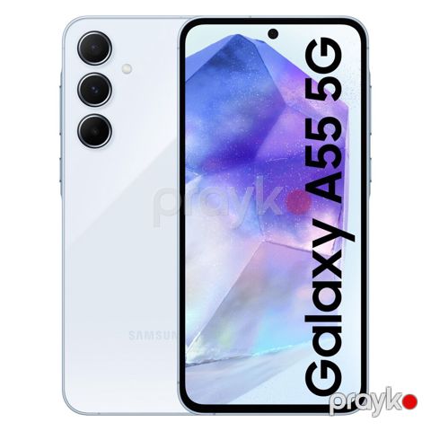 Samsung Galaxy A55 5G, 128 GB, rəng - Boz, Barmaq izi — Digah