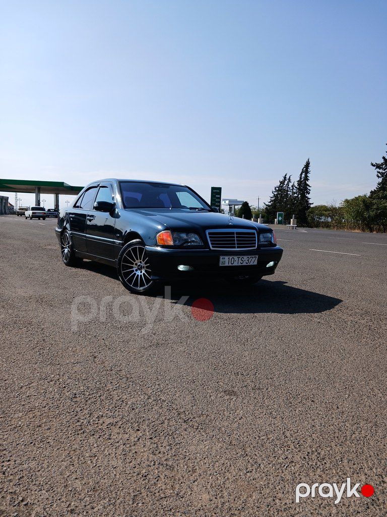 Mercedes C 200, 2.0 L, 1999 il, 429 638 km — Avtomobillər, Biləsuvar (2)