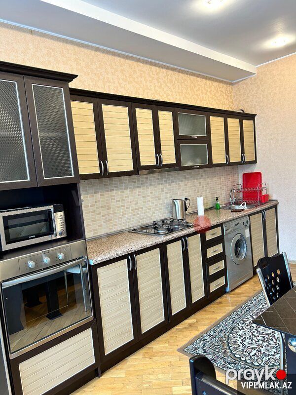 Yasamal rayonunda 2 otaqlı Yeni tikili Kirayə verilir, 110 m² — Mənzil, Bakı (3)