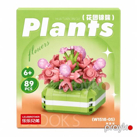 Konstruktor Flowers, 6+ yaş, 89 element — Bakı