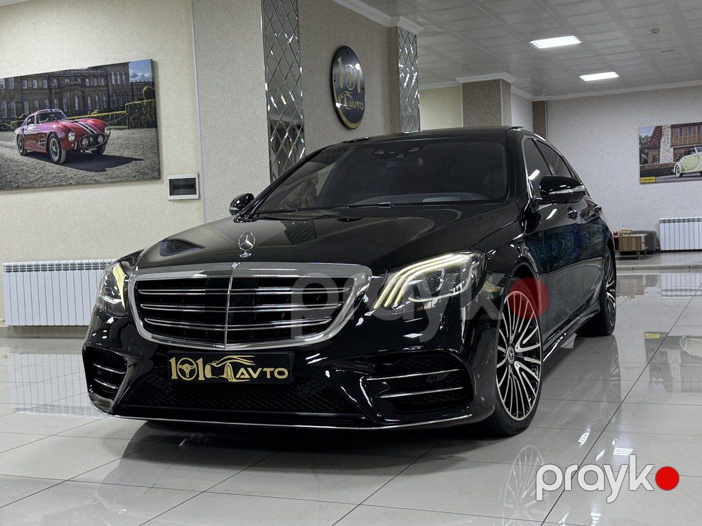 Mercedes S 350 d 4MATIC, 2.9 L, 2017 il, 135 000 km — Avtomobillər, Bakı (4)