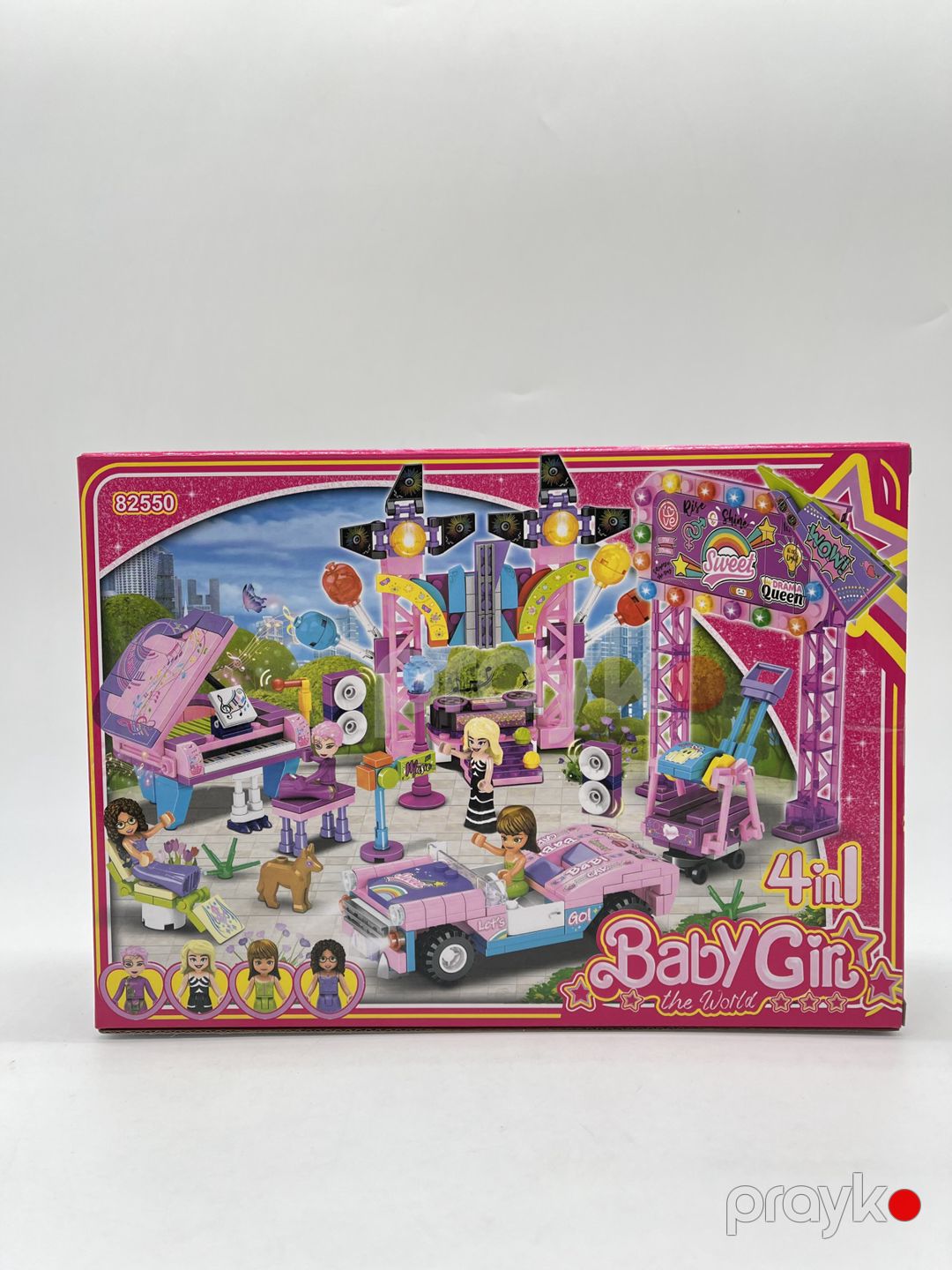 Konstruktor Baby Girl, plastik, 166 element — Mallar, Bakı (2)