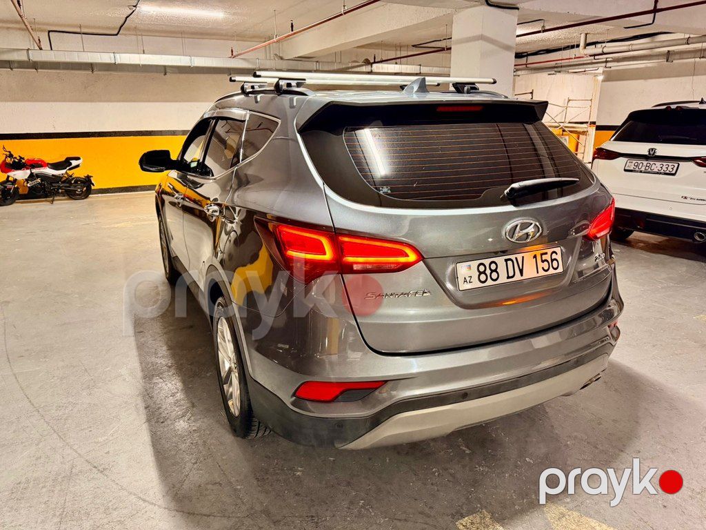 Hyundai Santa Fe, 2.0 L, 2017 il, 231 000 km — Avtomobillər, Bakı (4)