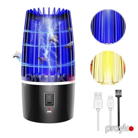 Ultrabənövşəyi lampa, Ağcaqanadlara qarşı/Həşəratlara qarşı, 5 Vt, Qara — Bakı