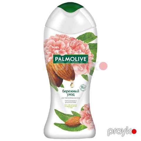 Gel-krem duş üçün Palmolive Zərif baxım Badam yağı və pion 250 ml — Bakı