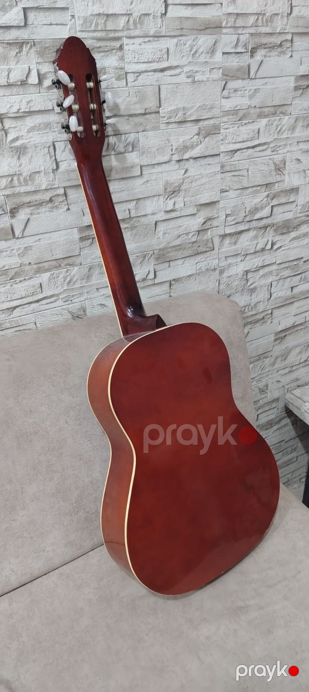 Klassik akustik gitara – sunburst (sarıdan qara keçidli) boyalı — Gitarlar və digər simli alətlər, Bakı (3)