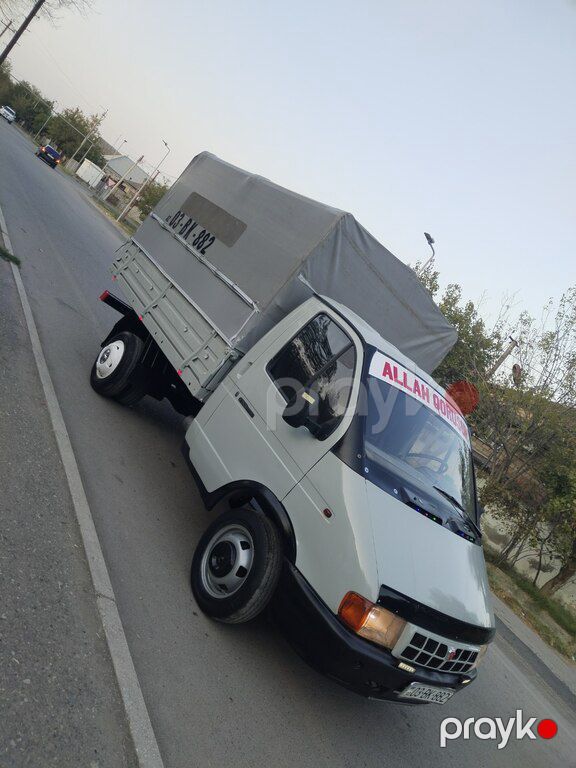 GAZ GAZel (330232-744), 2.4 L, 1999 il, 252 588 km — Yük maşınları, Yevlax (6)