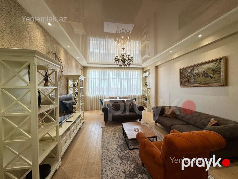 Satılır 3 otaqlı Bina evi menzil (Yeni tikili), 120 m², Nəsimi rayonu — Mənzil, Bakı (4)