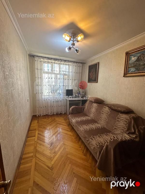 Satılır 3 otaqlı Bina evi menzil (Köhnə tikili), 62 m², Yasamal rayonu — Mənzil, Bakı (6)